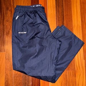 Men's 3XL ~Navy CCM TEAM HOCKEY Tactical Cool Training/Warm-Up Pants PN5591~NWOT